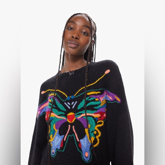 MOTHER The Batwing Pullover in Gives Me Butterflies,New Products : American Fashion Style Bags On Sale